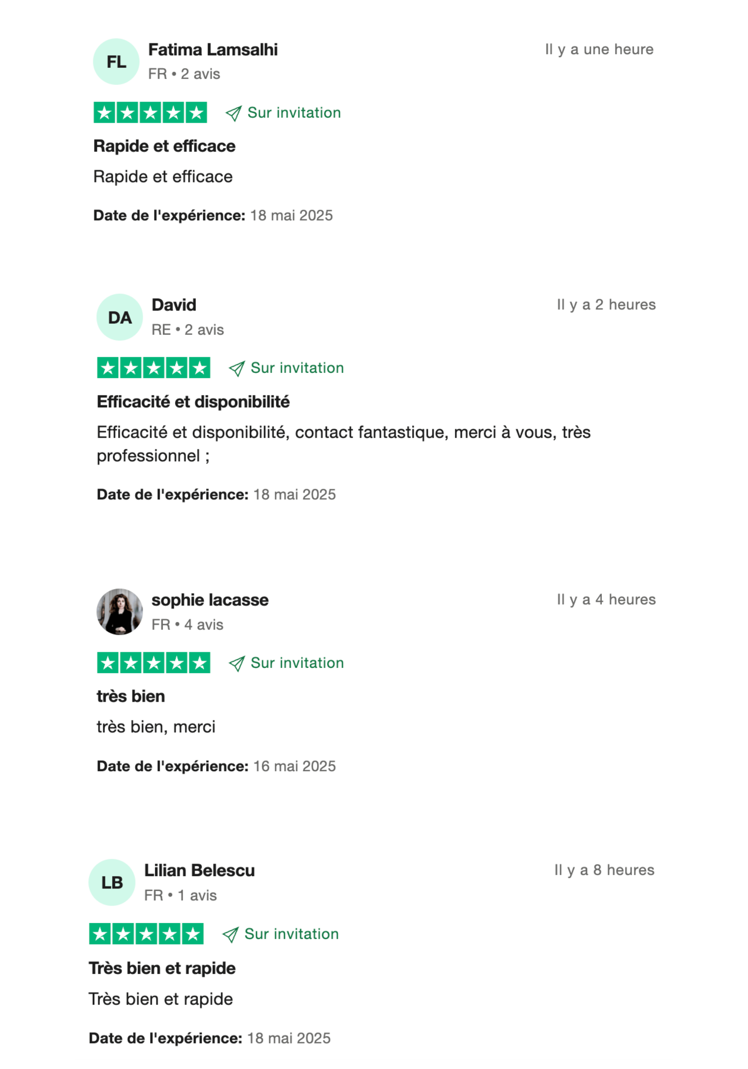 Témoignage client 2