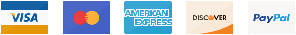 Cartes de paiement acceptées